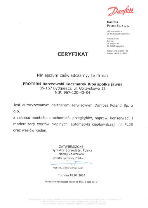 Proterm-Certyfikat34a